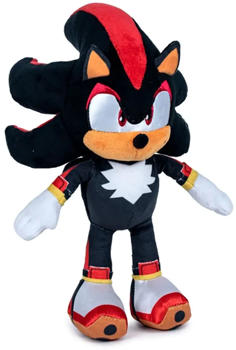 Sonic Shadow Pluche Knuffel 30cm - Zwart