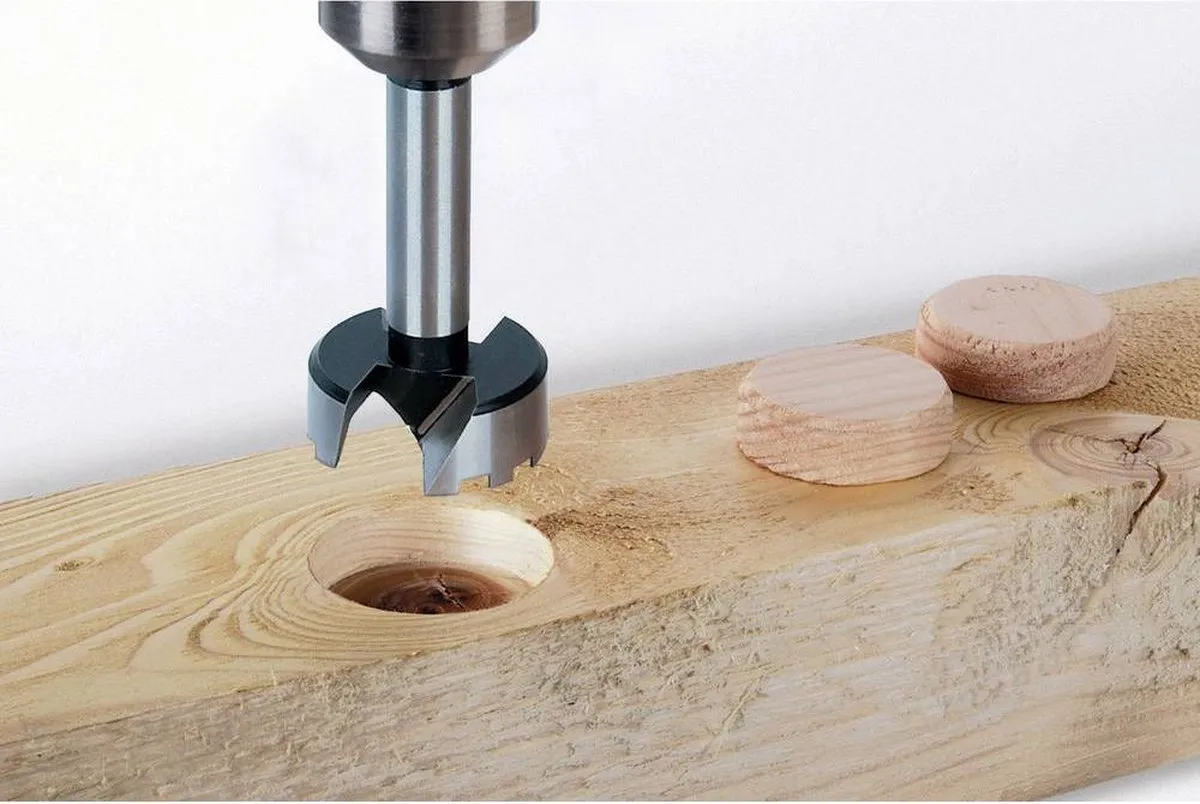 Wolfcraft Scharnierboor Set 5-delig 1002000 - Ø15-35mm