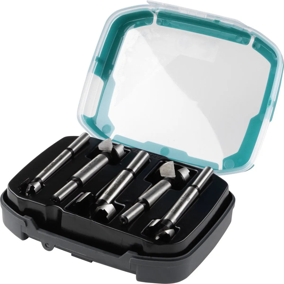 Wolfcraft Scharnierboor Set 5-delig 1002000 - Ø15-35mm - afbeelding 6 van 6