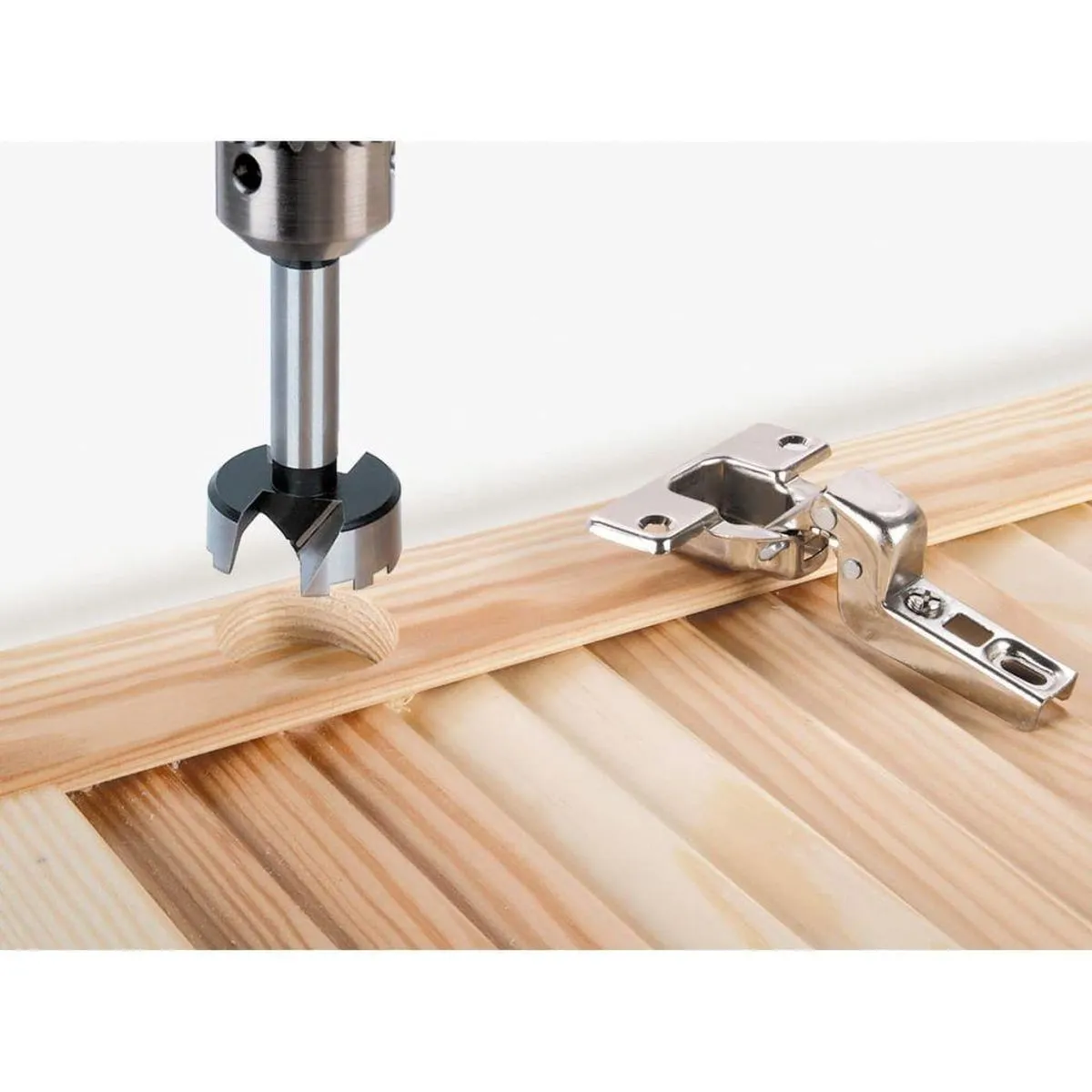 Wolfcraft Scharnierboor Set 5-delig 1002000 - Ø15-35mm