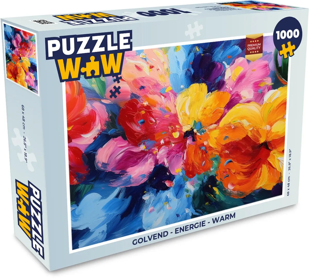 PuzzleWow Energie Warm Legpuzzel 1000 Stuks