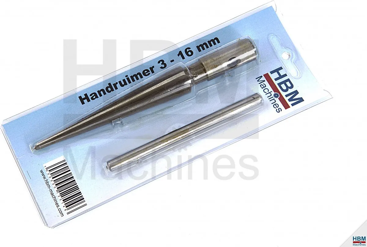 HBM Handruimer 3 16mm - Metaal