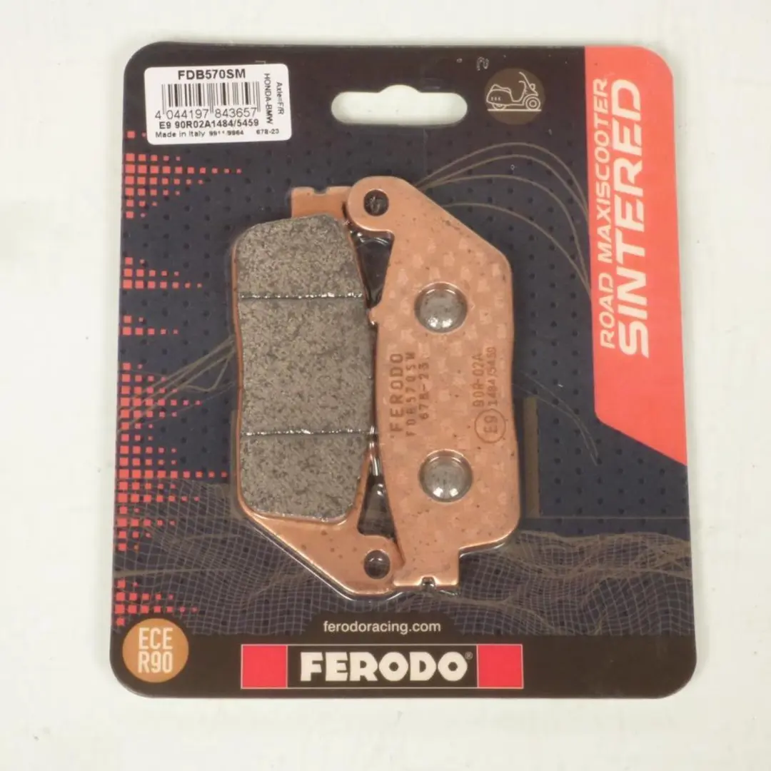 ferodo remblokje voor scooter bmw 600 c sport 2012 tot 2015 avg / avd / ar nieuw