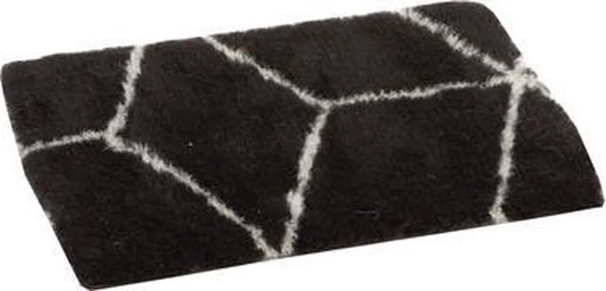 Beeztees Eco Vetbed Bench Qub M - Zwart/Grijs
