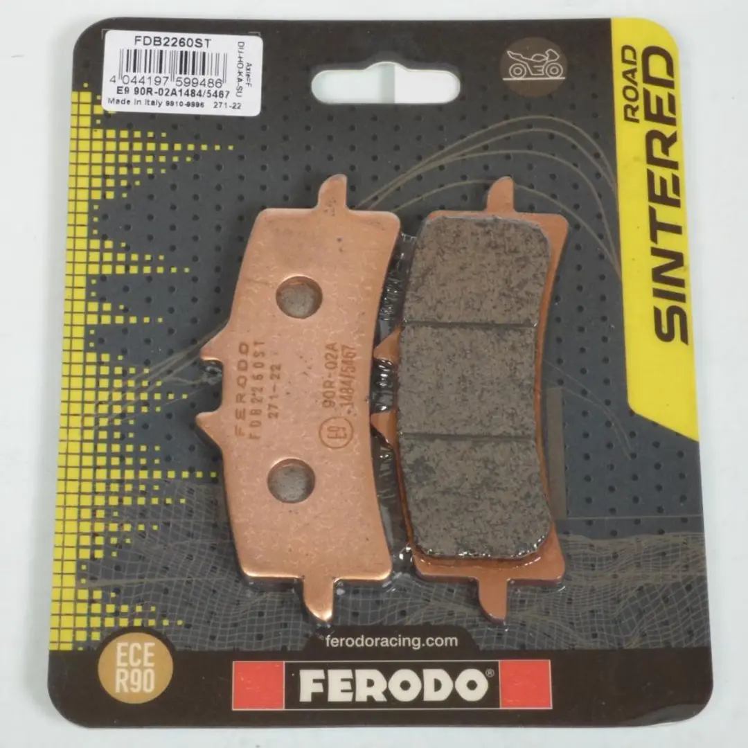 Plaquette de frein Ferodo pour Moto Ducati 937 DESERT X 2022 à 2023 AVG / AVD N