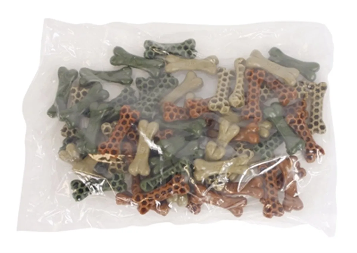 Trixie Denta Fun Veggie Bot Honingraat Assorti - 40 Stuks