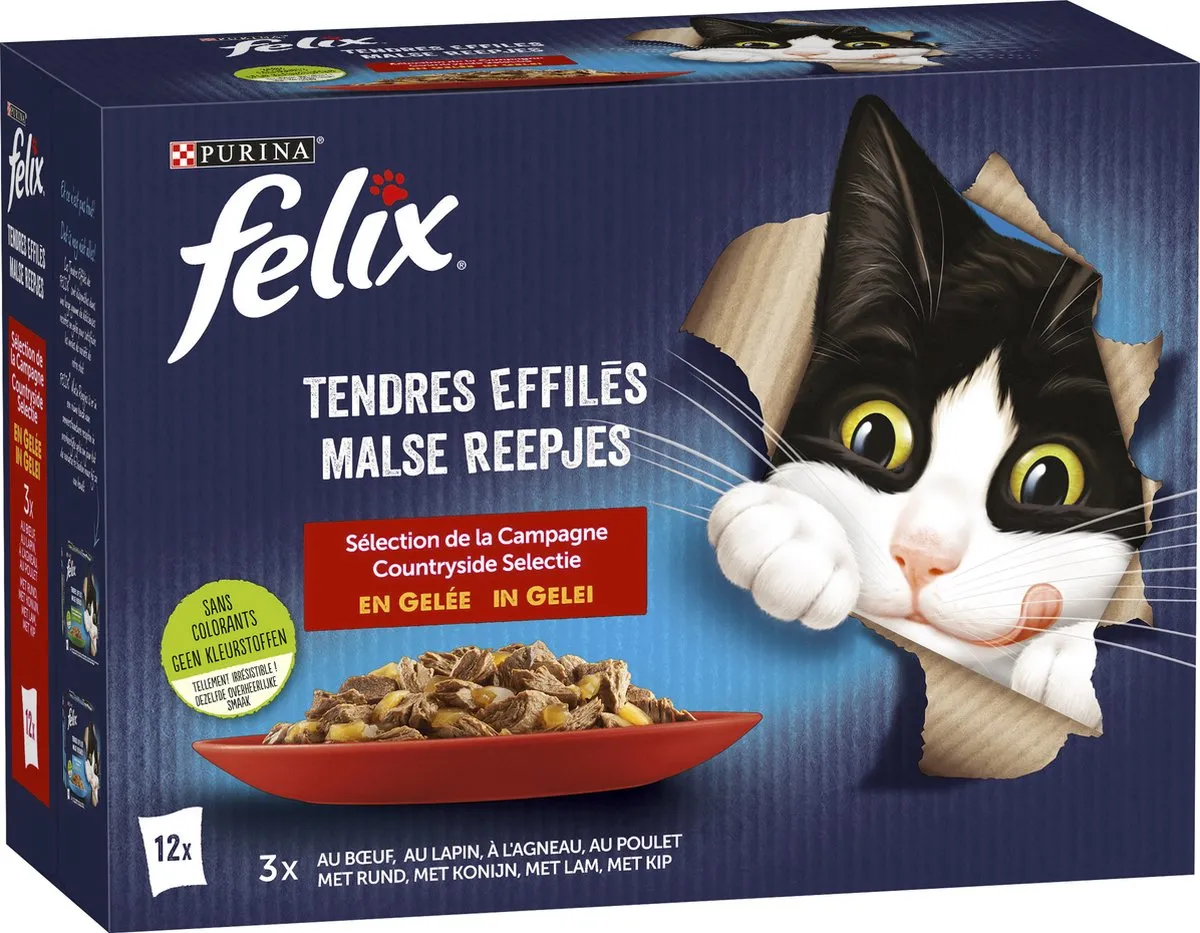 Felix Elke Dag Feest Countryside Selectie in Gelei - 12x85g