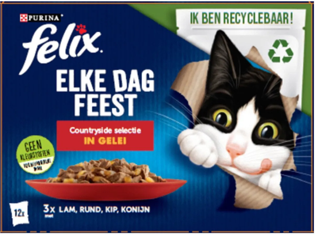 Felix Elke Dag Feest Countryside Selectie in Gelei - 12x85g