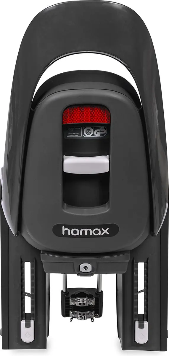 Hamax Caress Zitje - Grijs/Rood - afbeelding 2 van 4