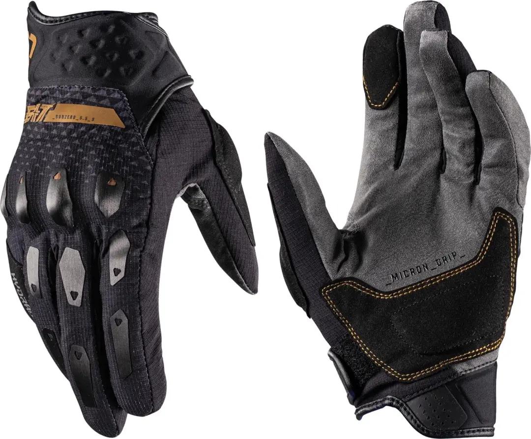 Leatt ADV SubZero 5.5 Short Motorhandschoenen Grijs/Zwart