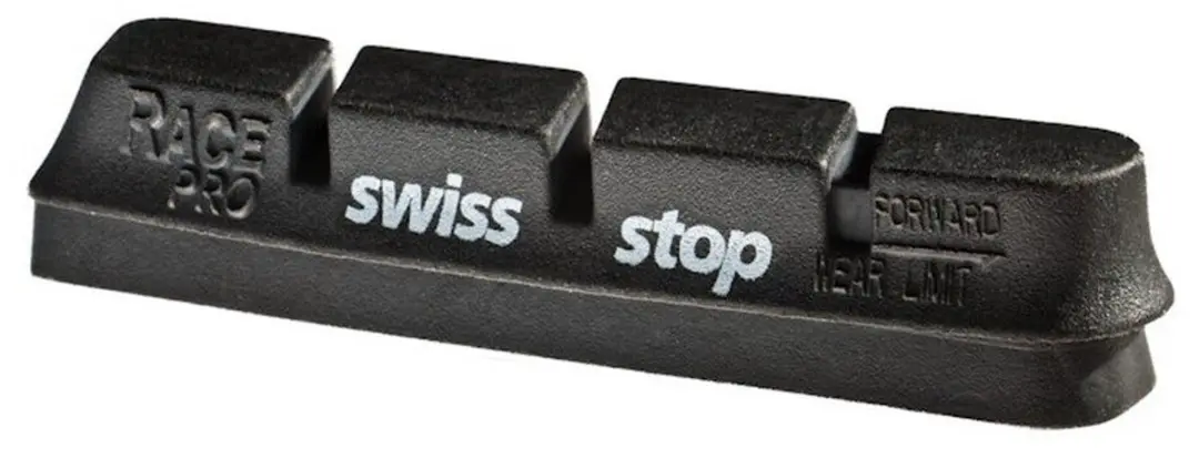 Remblok swissstop velgrem campagnolo race pro alu zwart 2 paar
