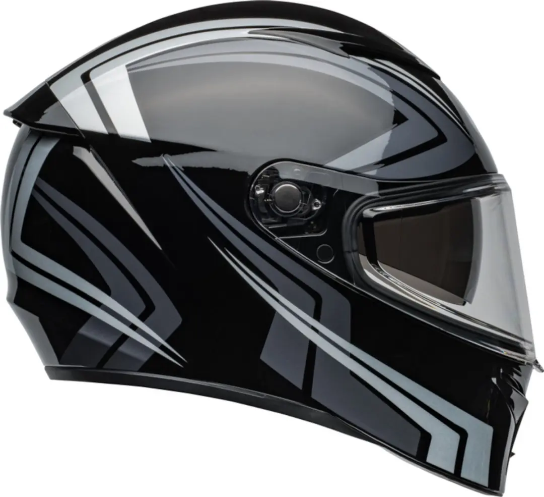 Bell Lithium Jetstream Integraalhelm - Zwart/Zilver - afbeelding 2 van 4