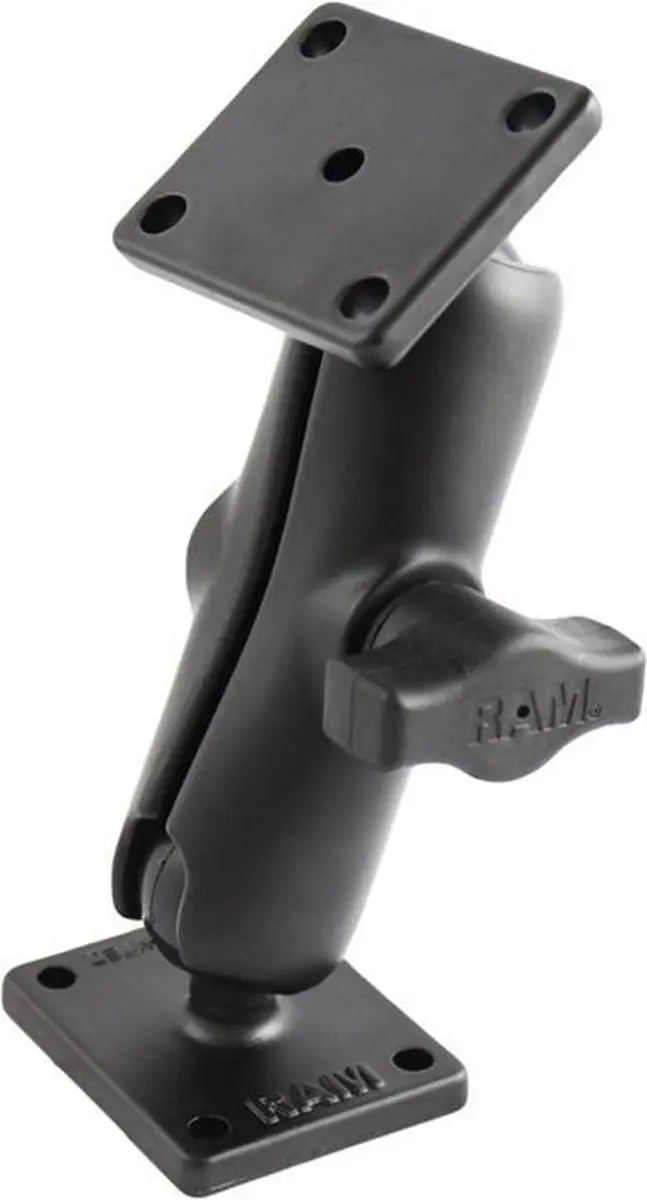Klemhouder aluminium met 2 B-kogels RAM-B-141U