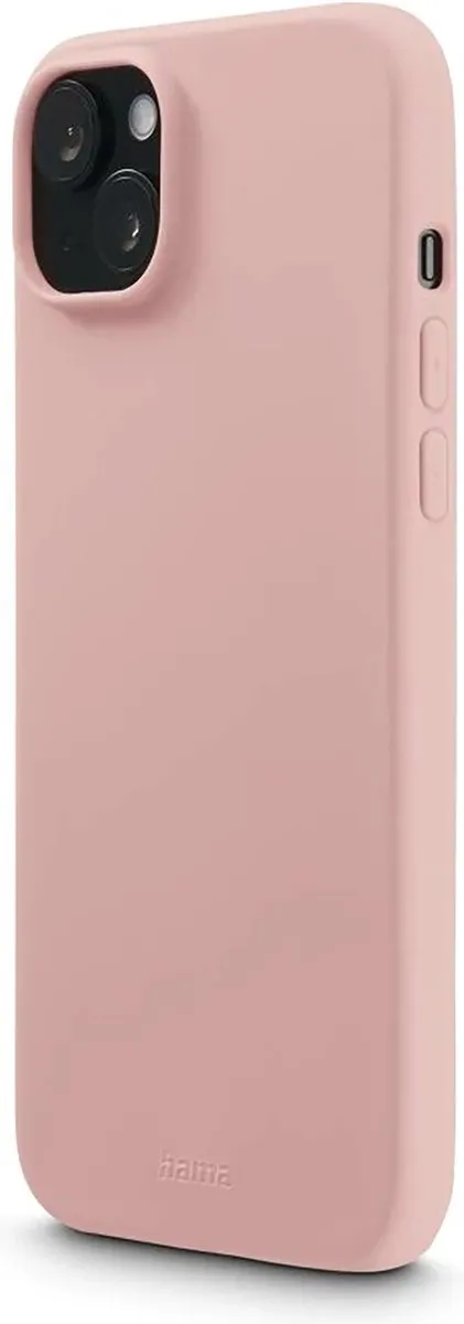 Hama Finest Feel Cover iPhone 15 Plus - Nude Roze - afbeelding 3 van 6