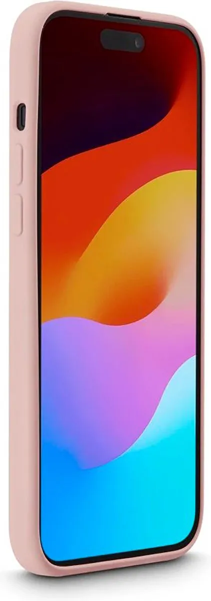 Hama Finest Feel Cover iPhone 15 Plus - Nude Roze - afbeelding 5 van 6