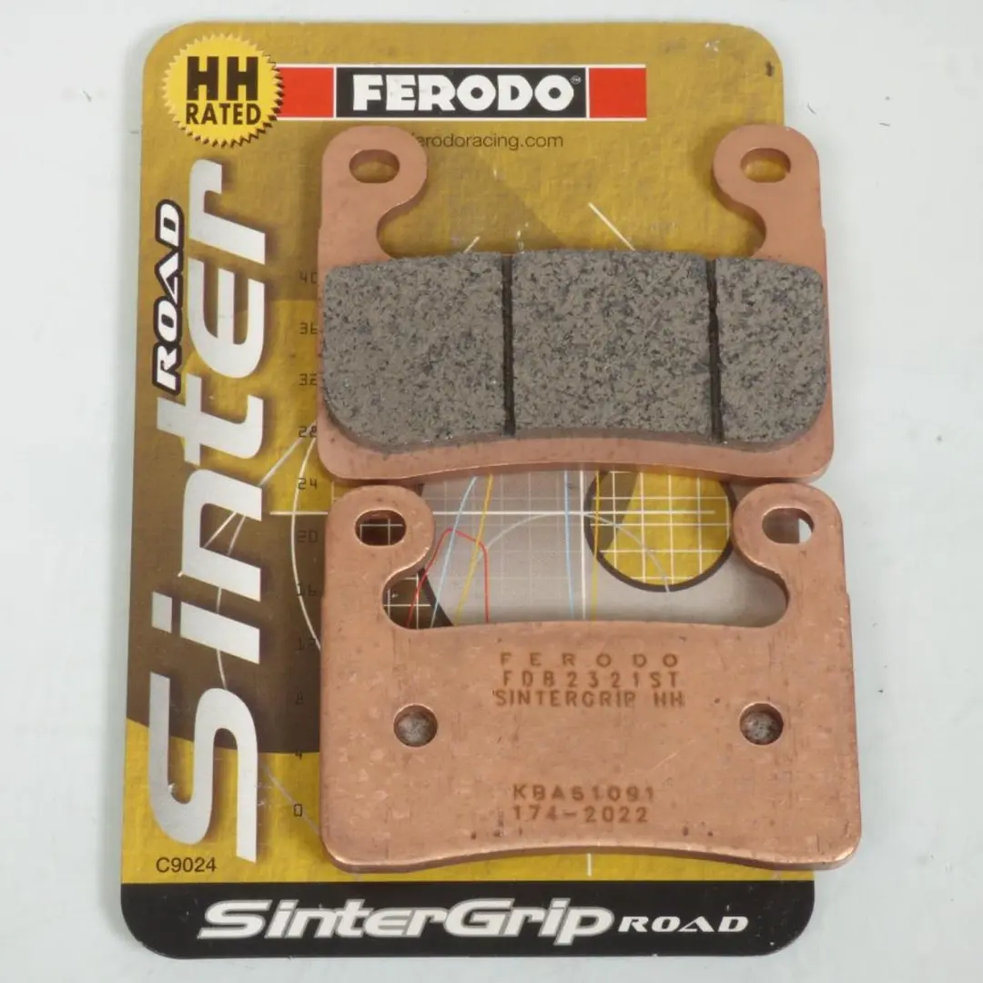 Ferodo remblok voor Motorfiets BMW 1250 R 2019 1T13/K52 / AV Gloednieuw