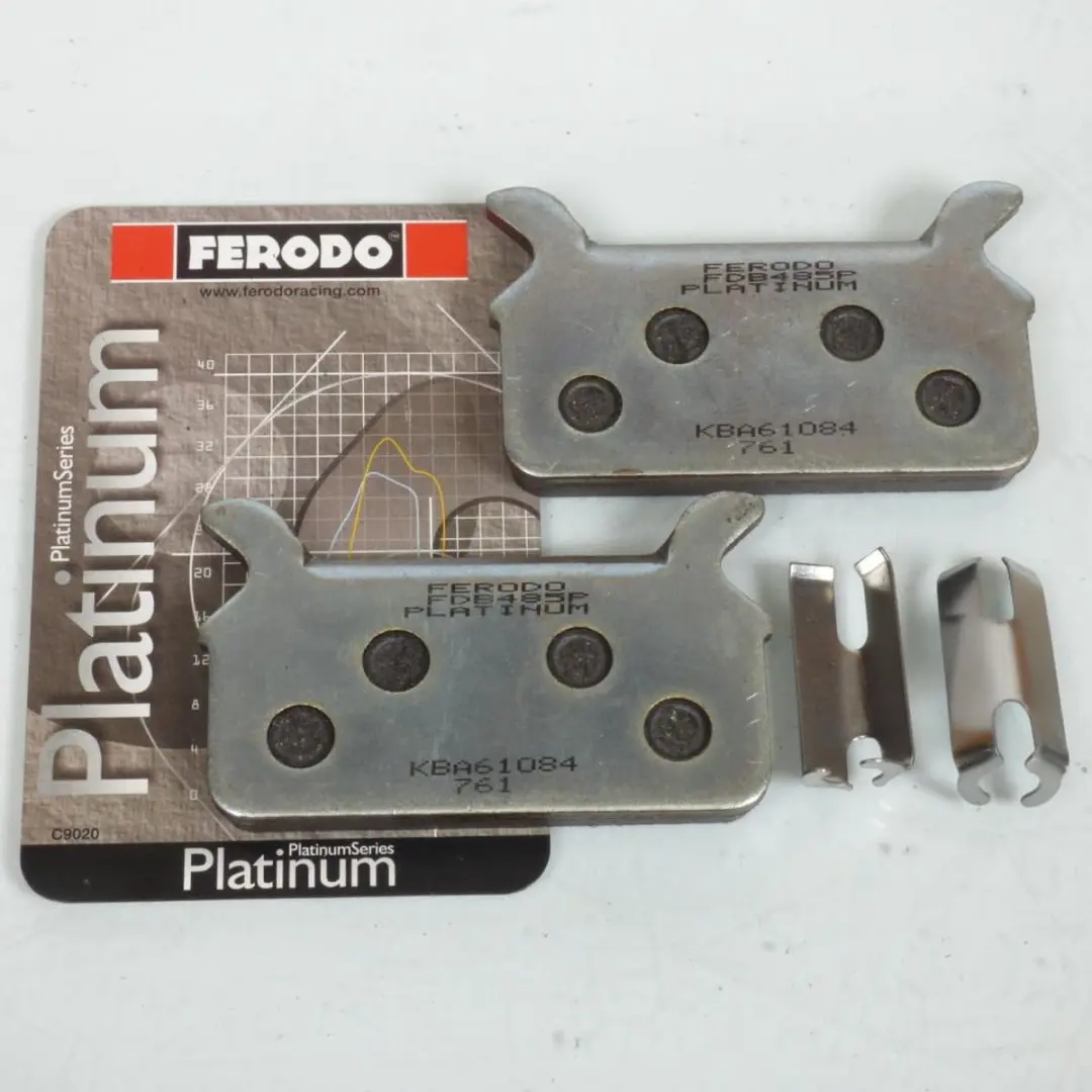Plaquette de frein Ferodo pour Moto Harley Davidson 1340 Flhtcui 1996 à 1998 FC