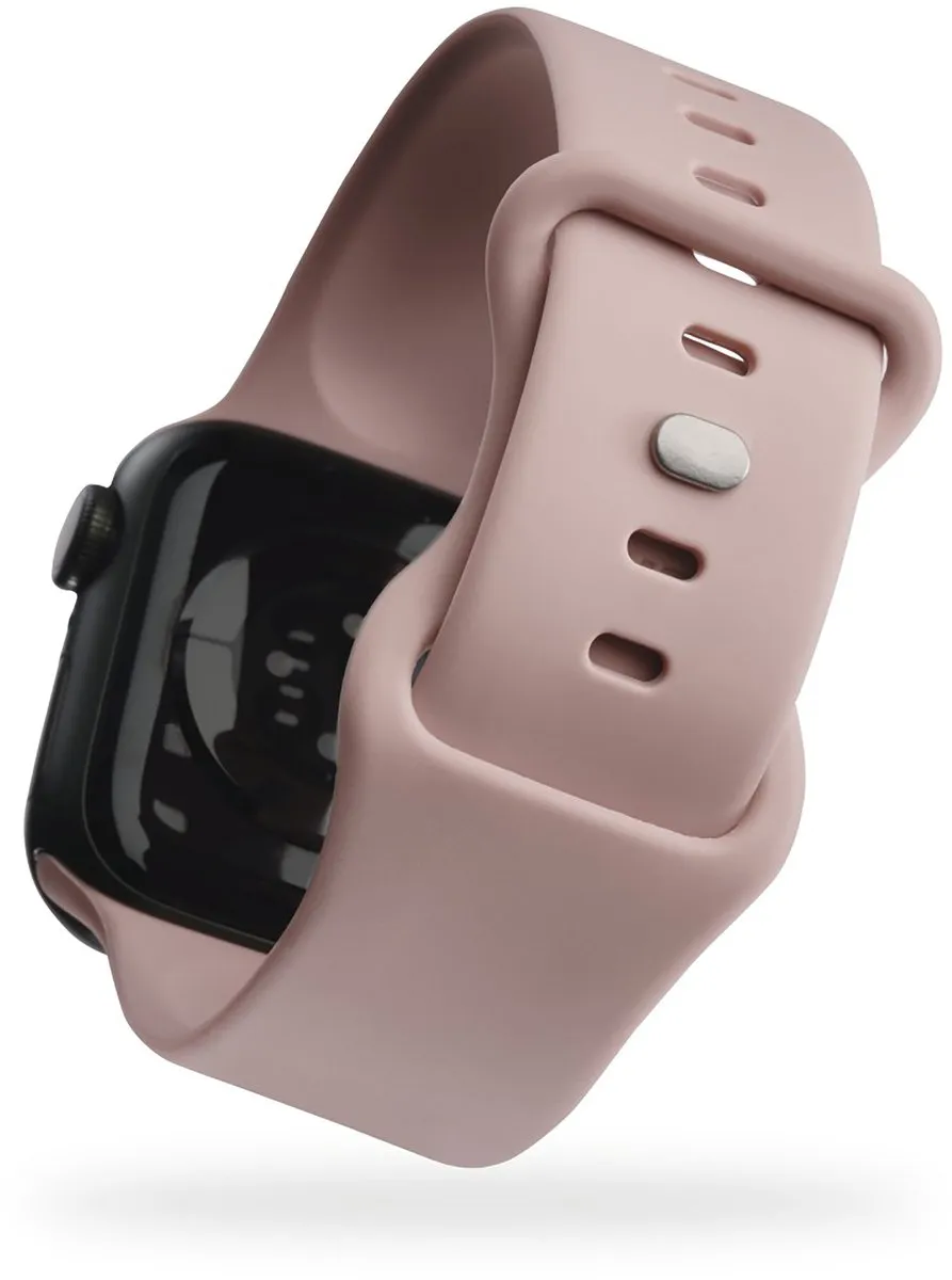 Hama Fantastic Feel Bandje Apple Watch 38/40/41mm - Nude Roze - afbeelding 4 van 6