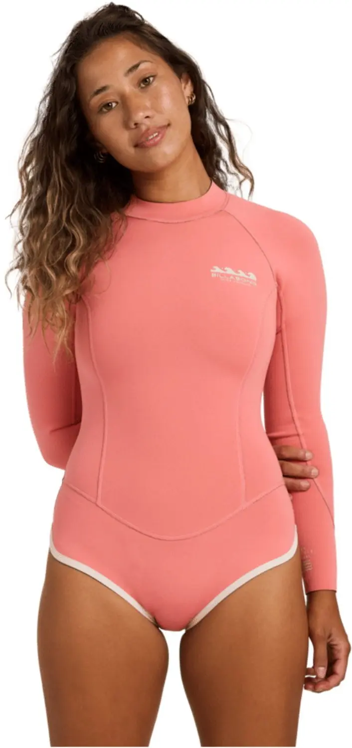 2026 Billabong Dames Spring Glider 2mm Lange Mouwen Lentepak Wetsuit A