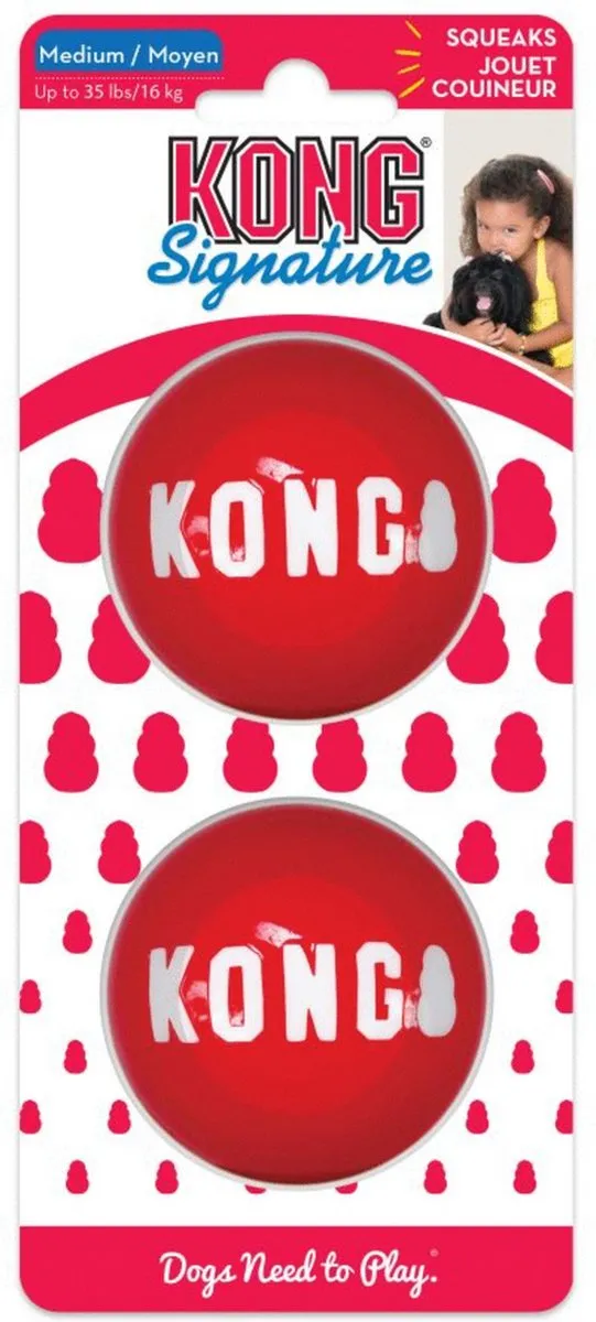 KONG Signature Balls 2-Pk