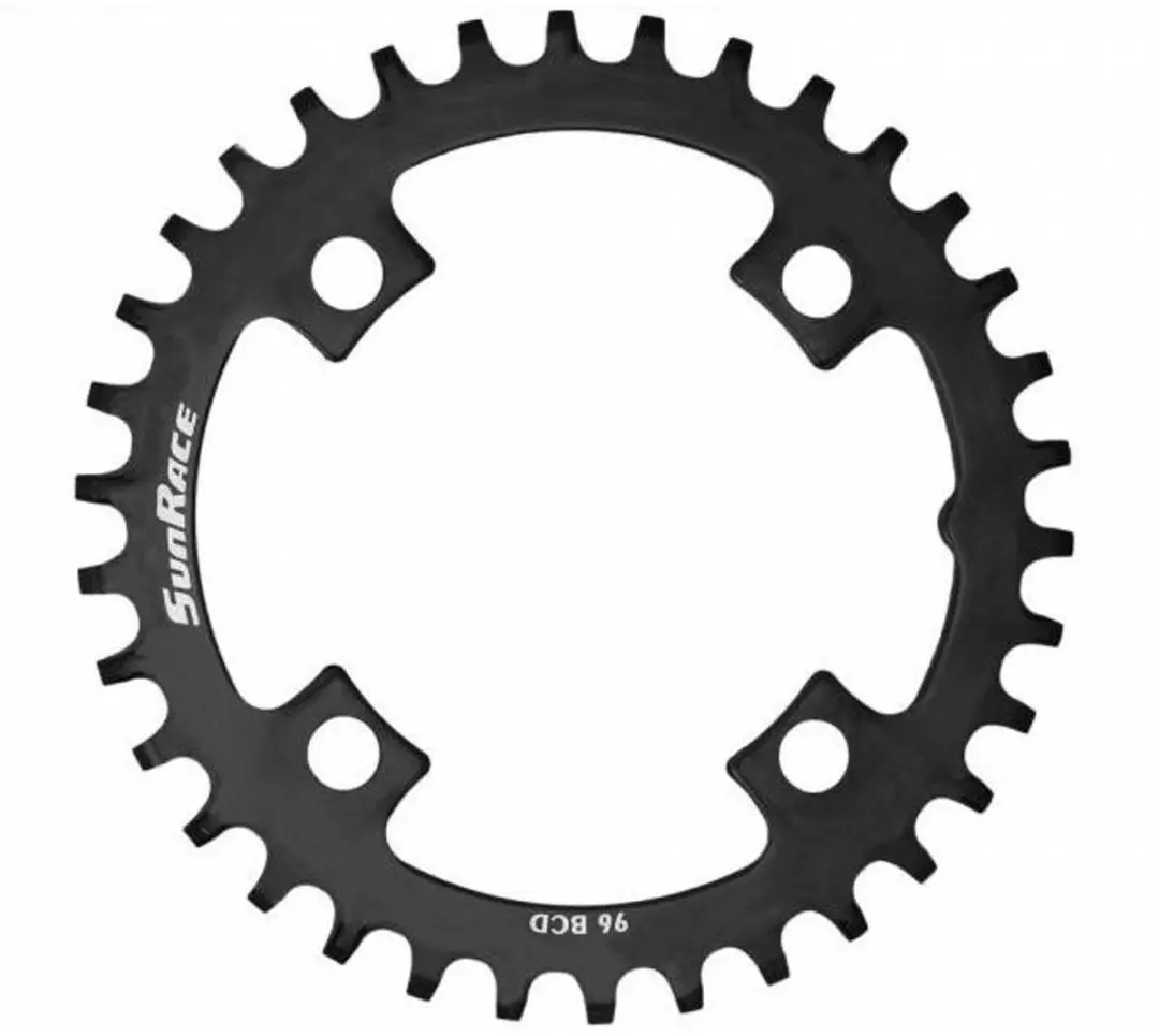 Sunrace Crmx Kettingblad Bcd-96 Mm Staal 36t Zwart