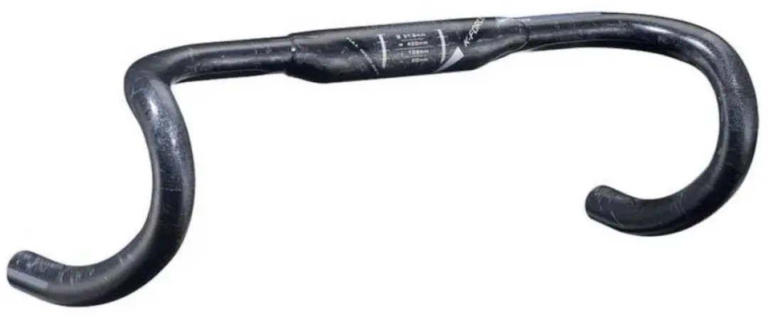 FSA K-Force Compact Carbon Stuur 400mm Zwart - afbeelding 4 van 5