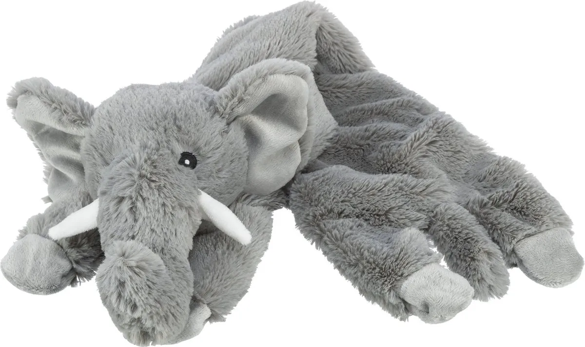Trixie Be Eco Hangende Olifant Honden Speelgoed 50cm - Grijs