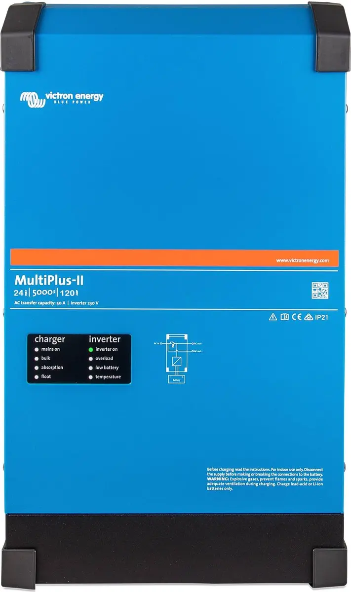 Victron MultiPlus-II 24/5000/120-50 Omvormer/acculader