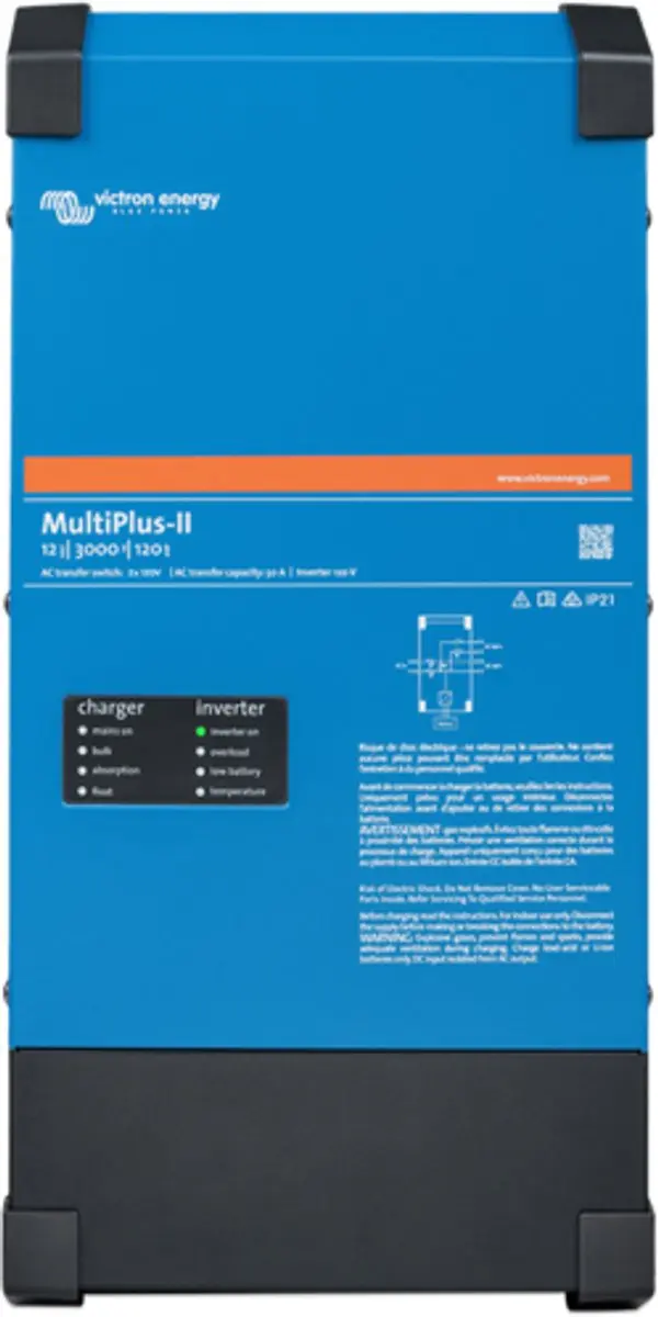 Victron MultiPlus-II 24/5000/120-50 Omvormer/acculader - afbeelding 3 van 3