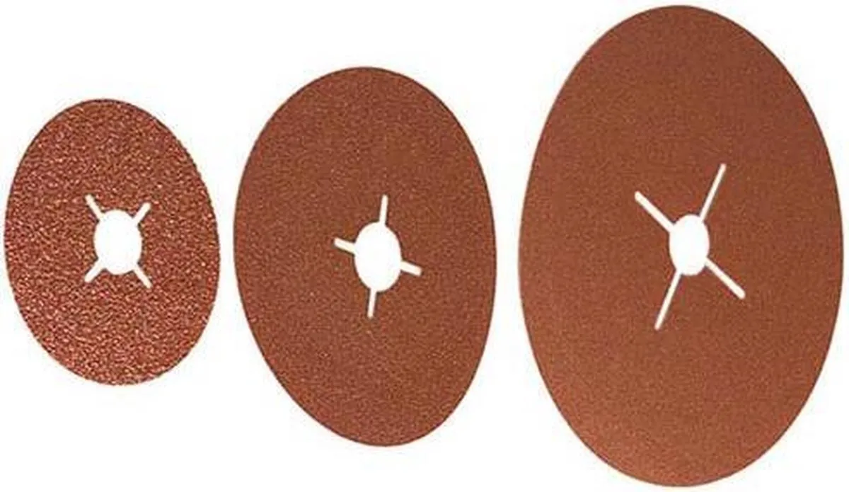 Wolfcraft Fiberschuurschijven Metaal 2468000