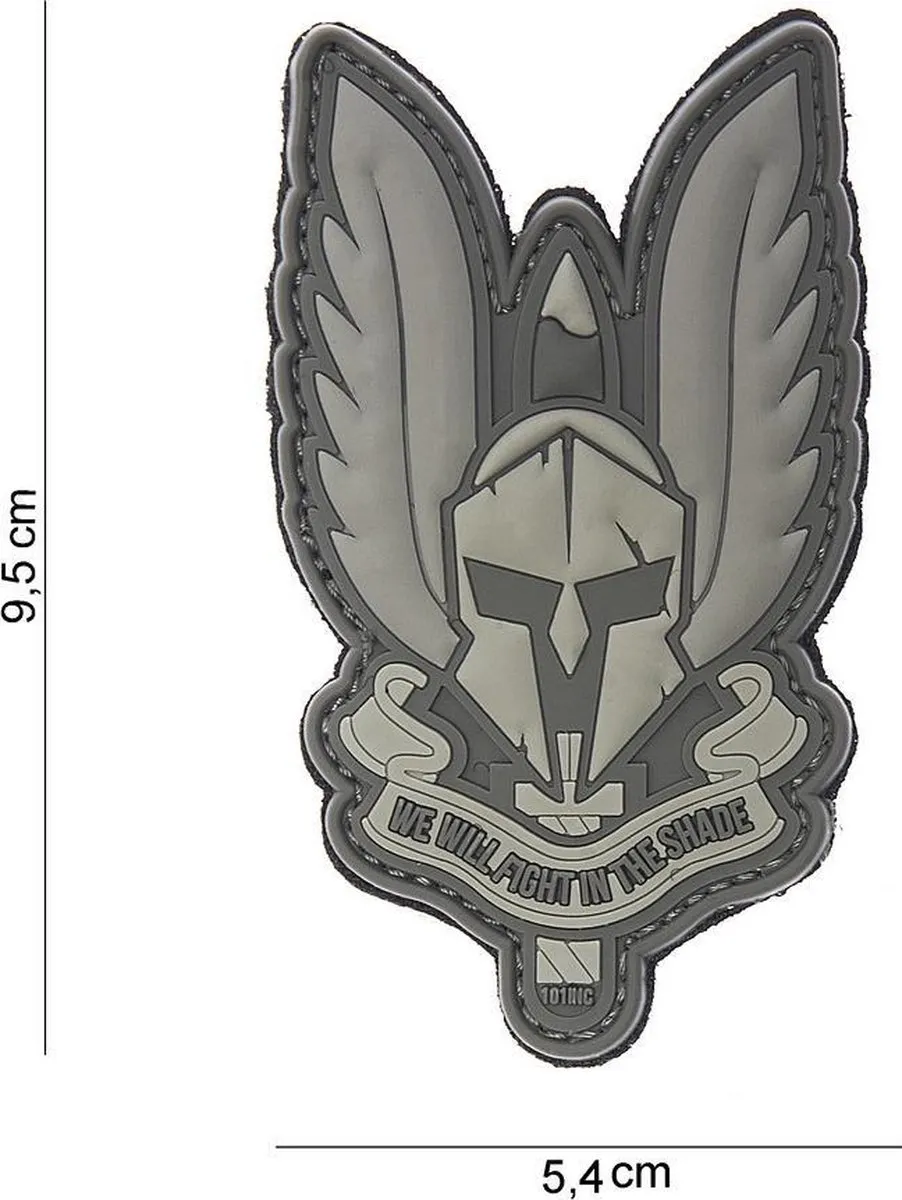 101 Inc Embleem 3D PVC Spartan