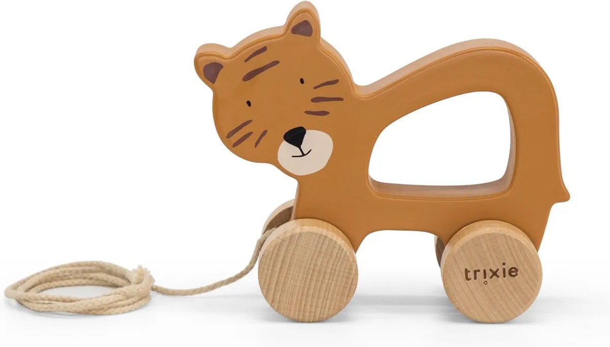 Trixie Mr. Tiger Houten Trekspeeltje