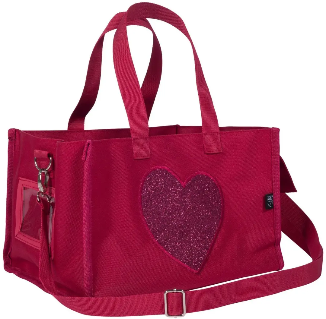 HKM Cuddle Pony Transporttas - Rood - afbeelding 2 van 6