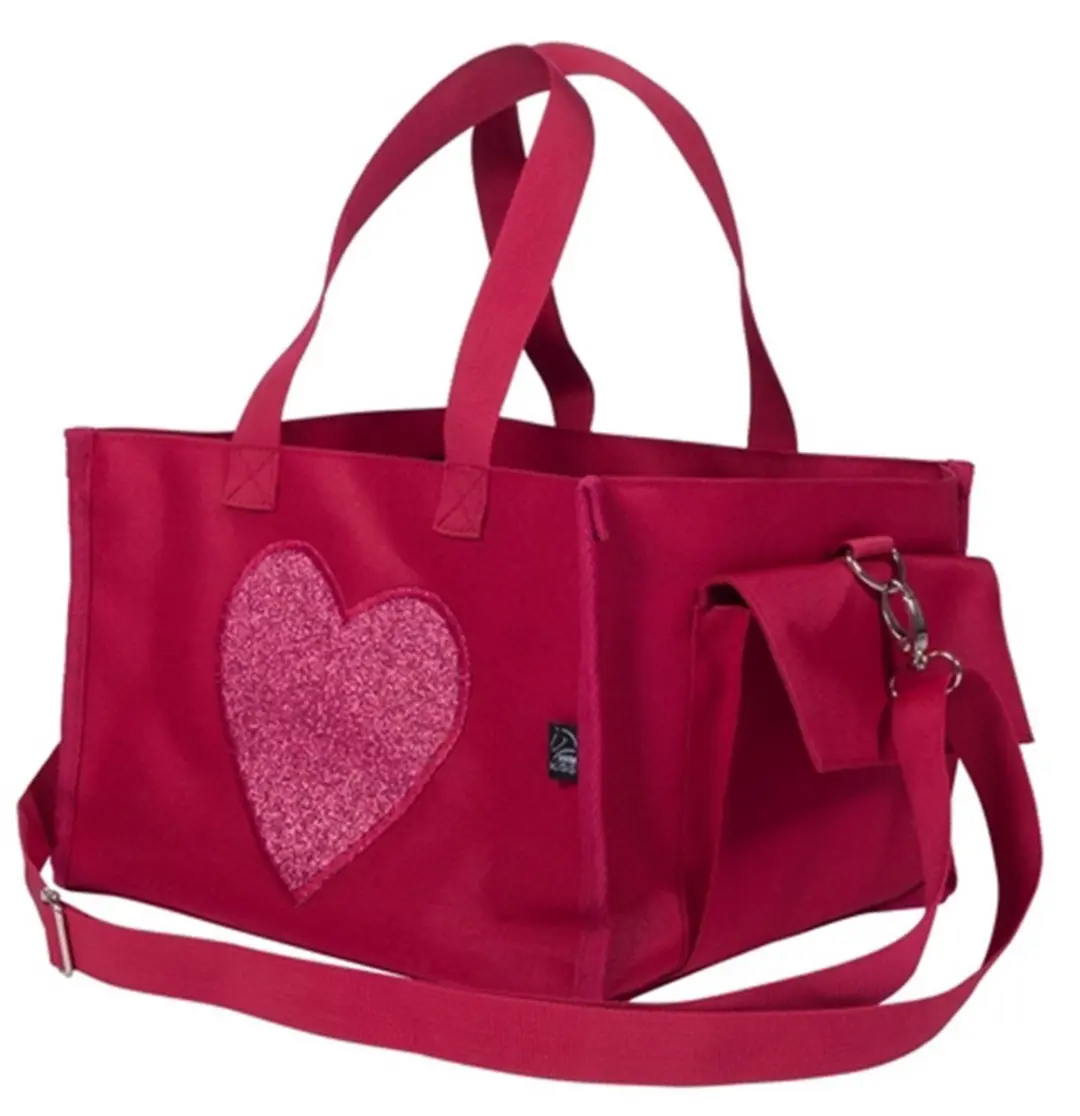HKM Cuddle Pony Transporttas - Rood - afbeelding 5 van 6