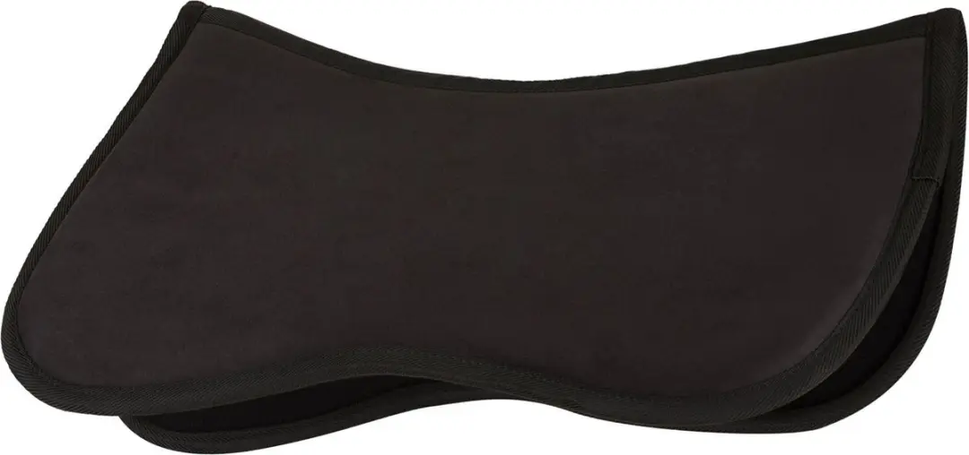 Horze Memory Foam Contour Halve Pad Zwart