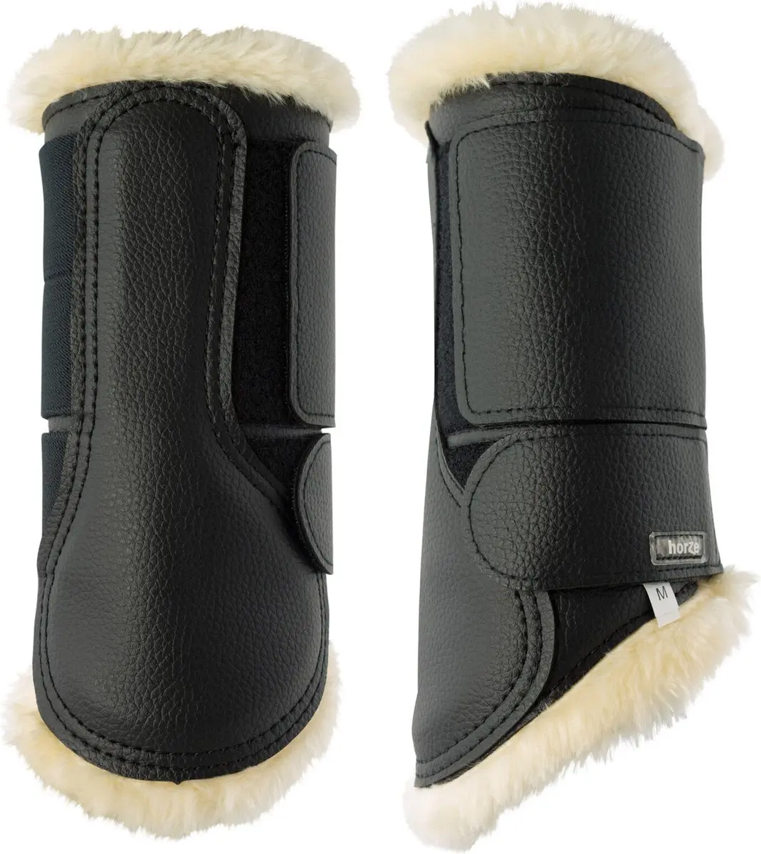 Horze Signature Beenbeschermers, Black, S