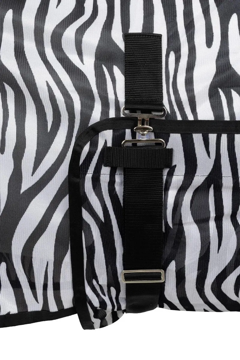 Horze Defender Vliegendeken 135 zebra - afbeelding 4 van 6