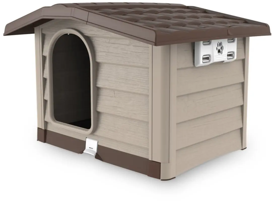 Bama Pet Cuccia Hondenhok 89x75x62 cm Beige/Taupe