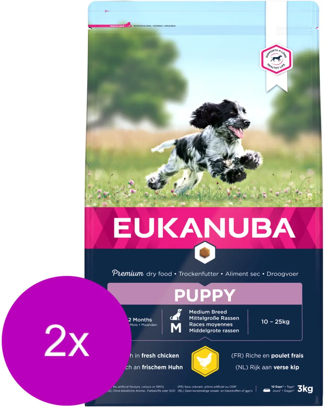 Eukanuba Growing Puppy Medium Breed Kip