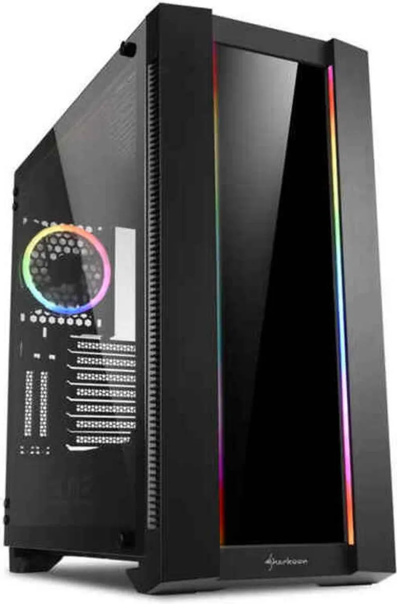 Sharkoon 4044951027163 ATX Semi-tower - 7x 2.5" 5x 3.5" - Zwart