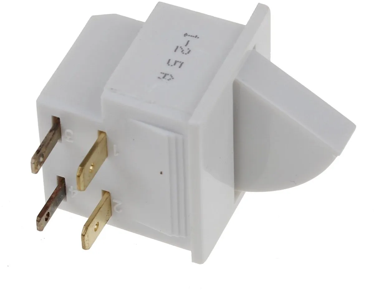 Whirlpool Verlichtingsschakelaar 481203688001 - Wit