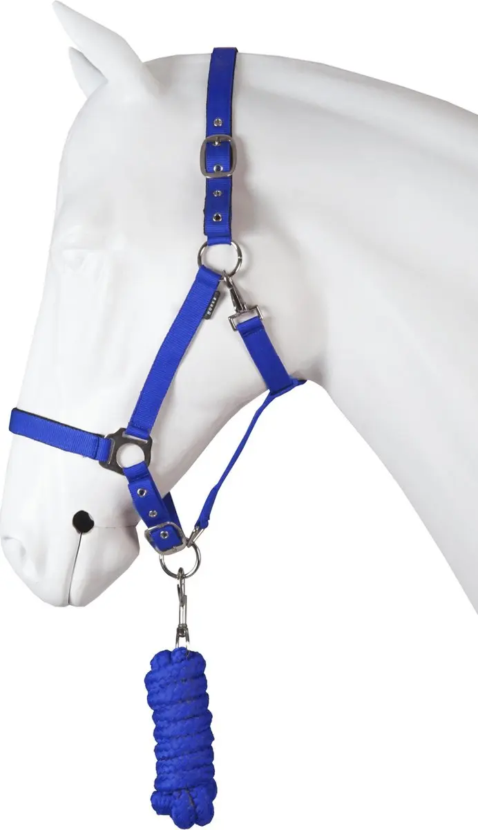 Horka Halsterset Dime Blauw Maat Mini