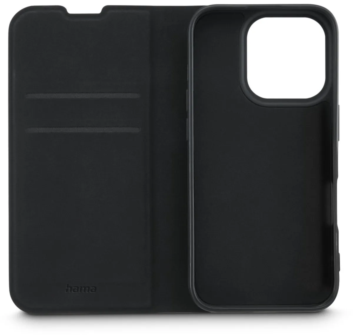 Hama Hoesje iPhone 16 Pro Max 2 Pasjes - Zwart