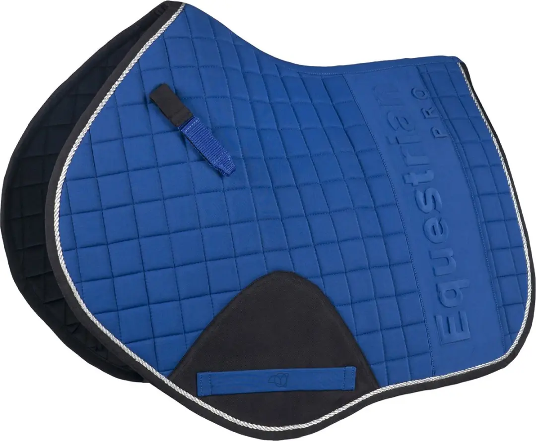 Horka - Equestrian Pro Embossed - Zadeldek CC - Blauw - Maat Full