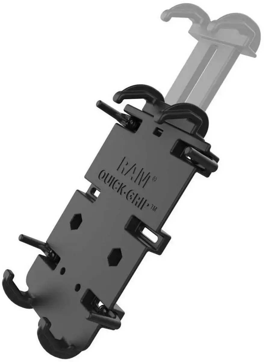 RAM Mounts Quick-Grip XL Smartphonehouder - Zwart - afbeelding 2 van 6