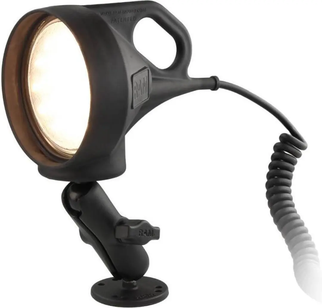 Spatwaterdichte LED Spotlight met klemhouder set