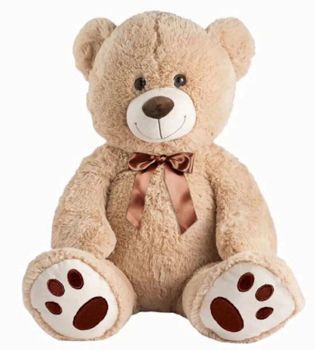Topknuffels Barry Pluche Beer - 100cm - Met Strik