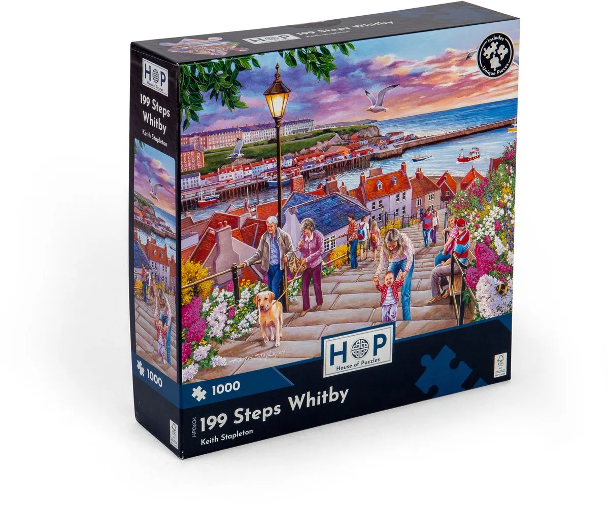 House Of Puzzles Whitby 199 Steps Legpuzzel 1000 Stuks - HP0604