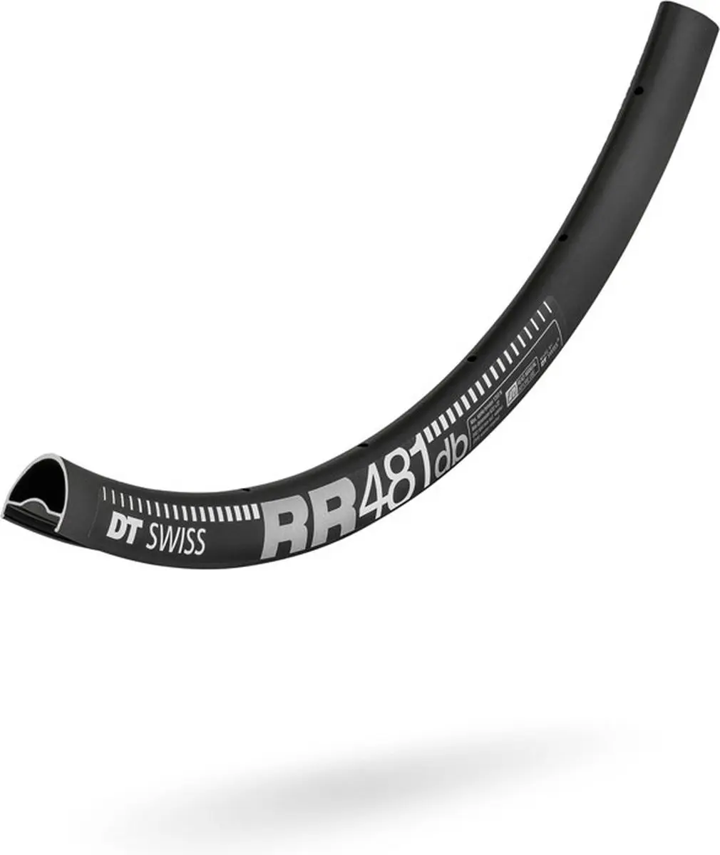 DT Swiss velg 28 RR481 alu race 28/14 26.0mm DB zwart