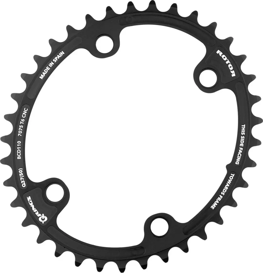 Rotor Q Ring Sram Axs 110 Bcd Ovaal Kettingblad Zwart 37t